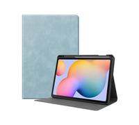 Funda de cuero para Samsung Galaxy Tab S6Lite de 10,4", soporte tipo folio ultradelgado con colocación multiángulo para una mejor visualización,