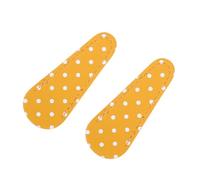 Funda de Cuero para Tijeras, Paquete de 2, Amarilla, Ligera y Protectora | Costuras Finas, Estilo Retro Delicado, Fácil de Guardar, Cubierta para Corte, Dos Unidades