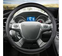 Funda De Cuero para Volante Coche Elegante Antideslizante para Ford C-MAX 2011-2014(Negro)