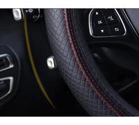 Funda De Cuero para Volante De Coche, Estilo para Kia, para Rio K2, K5, para Sportage, para Sorento Banda elástica(Negro)