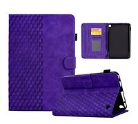 Funda de cuero premium compatible con Kindle Fire 7, funda para tableta 2022, tableta de 12ª generación, funda protectora magnética inteligente con funda protectora con auto wake Sleep (Mor)