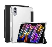 Funda de Cuero PU for Tableta Lenovo Xiaoxin Pad Pro GT 11,1 "2025 TB710FU, Funda Trasera de TPU con Ranura for bolígrafo(Black)