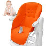 Funda De Cuero Pu Para Silla De Comedor Para Bebé - Cojín Para Silla Alta, Ligero Y Transpirable | Funda Multifuncional Para Trona De Bebé | Adecuado Para Peg Perego Tatamia - Fácil De Limpiar