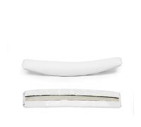 Funda de Diadema Protector de Diadema Almohadilla Protectora de Auriculares para JBL Tune T700BT T710BT T750BTNC T760NC Auriculares inalámbricos (Blanco)