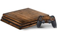 Sticker for PS4 PRO & Controller, Wood