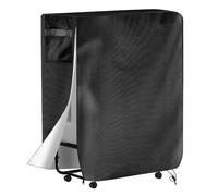 Funda de edredón plegable con bolsa de almacenamiento, 99 x 38 x 114 cm, bolsa de almacenamiento para camas de invitados, manta plegable impermeable para cama de invitados, funda de almacenamiento