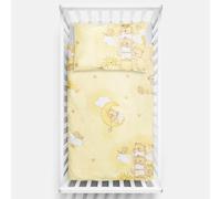 Funda de Edredón y Funda de Almohada 100% Algodón 135 x 100 cm Para Cuna - Modelo 3