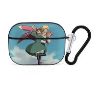 Funda de El Castillo Ambulante de Howl para AirPods Pro, compatible con carga inalámbrica, funda para AirPods Pro para mujer, funda Generation