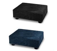 Funda de elastano de ajuste personalizado para reproductor de discos At-lp120xusb para evitar el polvo y los arañazos mientras añade estilo a tu estación de escucha de vinilo (negro)