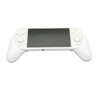 Funda de empuñadura de Mano DIY para Retroid Pocket 5 Consola de Juegos Anti-Rayaduras Cáscara Protectora Impreso en 3D Asa de sujeción ergonómica Accesorios (Blanco)