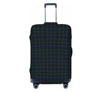 Funda de Equipaje a Cuadros del Clan Campbell, Lavable - Protector de Maleta elástico de Moda para Viajes, Extragrande