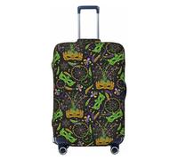 Funda de equipaje de viaje - Carnival Mardi Gras3 fundas protectoras lavables para equipaje de 18 a 32 pulgadas, Negro -, M