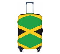 Funda de equipaje de viaje con bandera de España para equipaje de 18 a 32 pulgadas, lavable, resistente a los arañazos, Bandera de Jamaica, L