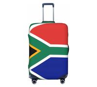 Funda de equipaje de viaje con bandera del Reino Unido para equipaje de 18 a 32 pulgadas, lavable, resistente a los arañazos, Bandera de Sudáfrica, M