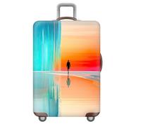 Funda De Equipaje De Viaje Cyberpunk Fashion,Funda EláSticas para Maleta A Prueba De Polvo,Cubierta De Equipaje,AntiarañAzos,Fundas Protectoras para Maletas,NiñOs,Adultos (Color 3,M(22-24inch))
