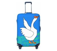 Funda de equipaje de viaje de oveja minoritaria para equipaje de 18 a 32 pulgadas, lavable, resistente a los arañazos, White Goose Spread Its Wings, L