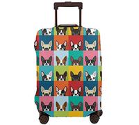 Funda de Equipaje de Viaje para Perros Boxer, Protector de Maleta a Prueba de Polvo, Fundas de Equipaje Lavables para Maleta de Maletero, se Adapta a Equipaje de 22-24 Pulgadas
