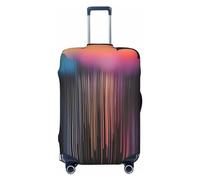Funda de equipaje de viaje Sunset In Barcelona para equipaje de 18 a 32 pulgadas, lavable, resistente a los arañazos, Lluvia arcoíris colorida, S