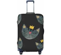 Funda de Equipaje Lavable Faces of The Cat, Protector de Maleta de Moda para Equipaje de 18 a 32 Pulgadas