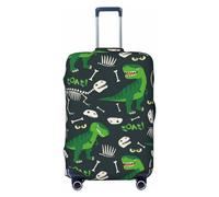 Funda de equipaje para taza de café, fundas lavables para maletas, fundas de equipaje de moda, funda protectora de maleta antiarañazos, T Rex y hueso de dinosaurio, grande, 1