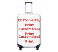 Funda De Equipaje Personalizada,Protector De Maleta De Viaje Personalizado Agregue Su Propia Foto Nombre Texto Diseño Diferente Personalizar Funda De Maleta Elástica Fundas De Equipaje Lavables