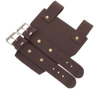 Funda de espada de cuero genuino para escenario de traje medieval.