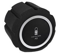 Funda de Esponja para Micrófono F2, Cubierta Negra Profesional | Aislamiento de Espuma, Bloquea Polvo y Saliva, Accesorio para Estudio, Compatible Directo