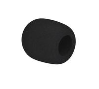 Funda de Esponja para Micrófono Negra, 8 Piezas, Repuesto | Reduce Ruido y Protege del Viento, Uso en Ktv y Entrevistas, Material de Esponja Transpirable