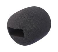 Funda de esponja profesional para micrófono de solapa, resistente al viento, funda de esponja para mejorar el sonido