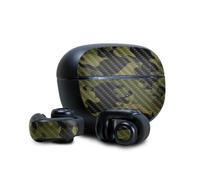 Funda de fibra de carbono compatible con los auriculares Bose Ultra Open - Camuflaje verde - Vinilo 3M premium protector - F cil de aplicar | Fab