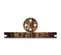 Funda de fibra de carbono MightySkins para Amazon Echo Dot (2. generaci n) - Dise o floral de madera | Acabado protector y duradero de fibra de