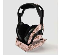 Funda de fibra de carbono MightySkins para auriculares inal mbricos ASTRO Gaming A50 + estaci n base - Jard n de mariposas | Acabado texturizado