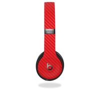 Funda de fibra de carbono MightySkins para Beats by Dr. Dre Solo 3 Wireless - Madera negra | Acabado protector y duradero de fibra de carbono tex