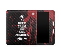 Funda de fibra de carbono para tableta compatible con Kobo Libra 2 (2023) - Kill Zombies - Vinilo 3M premium protector - F cil de aplicar | Fabri