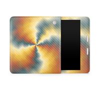 Funda de fibra de carbono para tableta Kobo Libra 2 (2023) - Eye of The Storm - Vinilo 3M premium de f cil aplicaci n | Fabricada en EE. UU. por