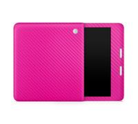 Funda de fibra de carbono para tableta Kobo Libra 2 (2023) - Rosa intenso - Vinilo 3M premium - F cil de aplicar | Fabricada en EE. UU. por Might