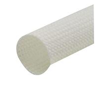 Funda de Fibra de Vidrio for protección térmica de Cables, 2-8 mm, 1 m-10 m, Blanca, 1 Unidad(4mm5m)