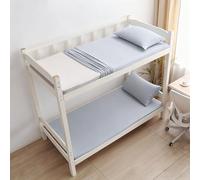 Funda de futón con cremallera para colchón de futón japonés, funda de colchón de algodón lavado de color sólido, suave, transpirable, protector de sofá cama para dormitorio (azul deslumbrante, 120 x