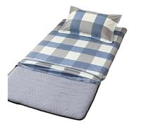 Funda de futón japonés para colchón de suelo, sábana bajera ajustable con cremallera, funda protectora de colchón con estampado moderno, lavable, agradable a la piel para dormitorio, suelo tatami