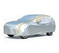 Funda de Garaje para Coche,para Alfa Romeo Junior Elettrica 2024 (4170×1780×1500mm) Impermeable, Resistente al Polvo, Resistente a los arañazos,Cuatro Estaciones, con Cremallera y reflectores