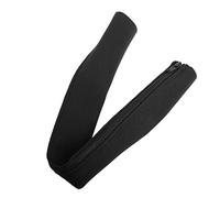 Funda de gestión de cables de 50,8 cm con cierre de cremallera, organizador de cables, protector de ocultador de cables para computadoras