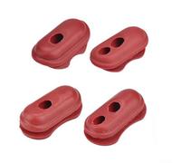 Funda de gestión de cables para Xiaomi para Mi3 para scooter M365 1S Essential Construido de silicona resistente al desgarro para uso prolongado en campo (rojo)