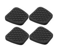 Funda De Goma Para Pedal Coche, Almohadilla Embrague Freno Antideslizante Para Reposapiés Interior Vehículo, 4 Uds