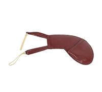 Funda de hombro para violín, color marrón suave, almohadilla para el hombro para el rendimiento (1/2 1/4)