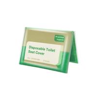 Funda de inodoro desechable, portátil, for viajes, camping, hotel, baño, alfombrilla de inodoro impermeable degradable, accesorios de baño(200pcs)