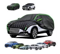 Funda de Invierno para Peugeot 107, Funda para Coche (2 en 1), Funda de Invierno para Garaje, Impermeable, Multicapa, Cortavientos, Transpirable, con Bandas reflectantes-H91