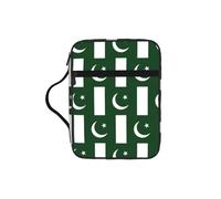 Funda de la Biblia con estampado de bandera de Pakistán, funda de transporte con asa duradera, bolsa protectora de la iglesia para hombres y mujeres