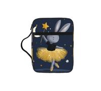Funda de la Biblia para mujer (conejo bailarina cielo nocturno)