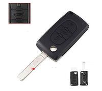 Funda de la Llave remota para Peugeot 207 307 308 407 607 807 para Citroën C2 C3 C4 C5 C6 Flip Car Car Carcasa de la Llave Plegable 2 3 Botones (3B VA2 536)
