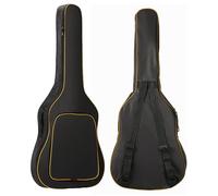 Funda De La Mochila De Guitarra - Tejido Acolchado De 0.19 Pulgadas, Cubierta De Guitarra Acústica Impermeable | Bolso De Hombro De Gran Capacidad, Correa De Mango Ergonómico, Resistente Al Polvo